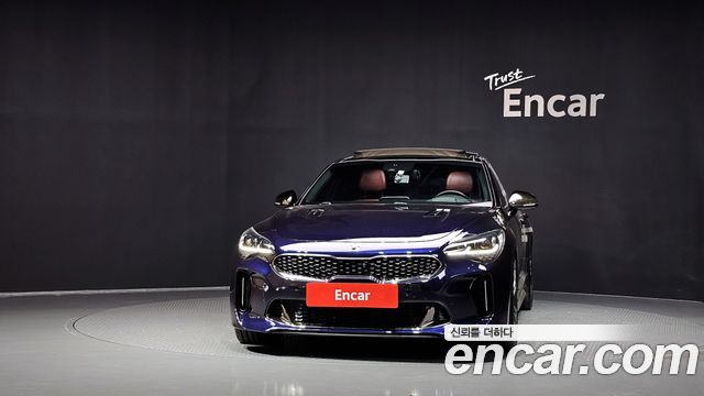 Kia Stinger из Кореи Encar