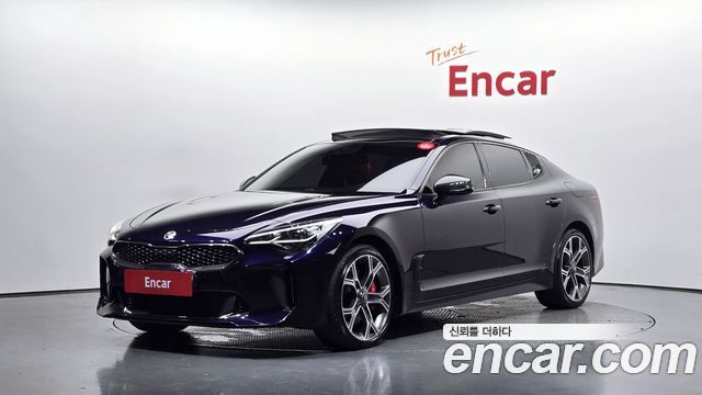 Kia Stinger из Кореи Encar