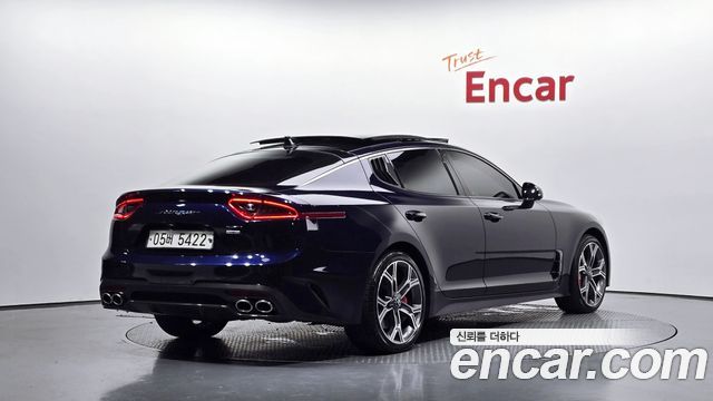 Kia Stinger из Кореи Encar