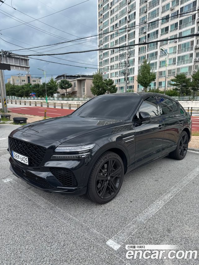 Genesis GV80 3.5T e-S/C Gasoline AWD black — пробег 9 500 км — фото 1 из 5