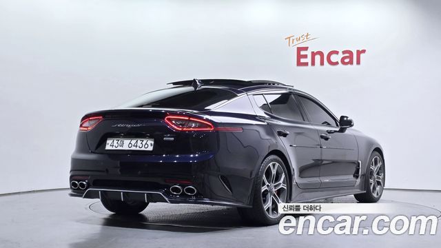 Kia Stinger из Кореи Encar