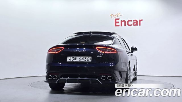 Kia Stinger из Кореи Encar