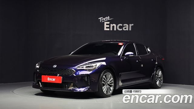 Kia Stinger из Кореи Encar