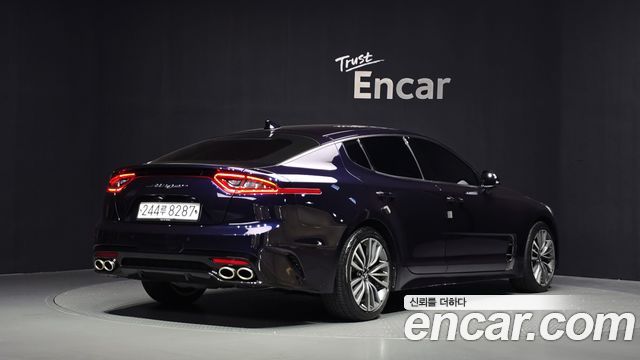 Kia Stinger из Кореи Encar
