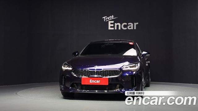 Kia Stinger из Кореи Encar