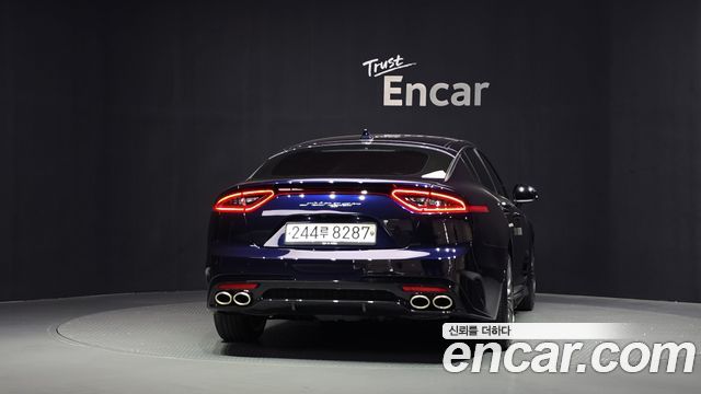 Kia Stinger из Кореи Encar