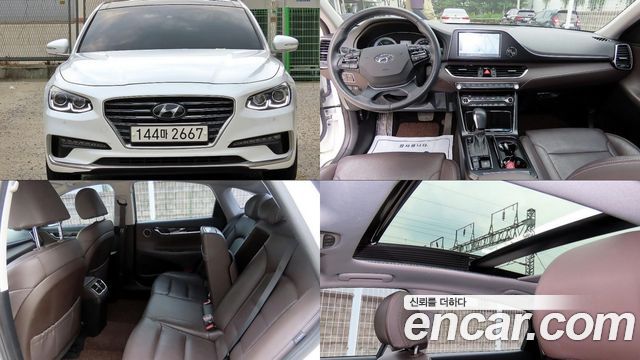 Hyundai Grandeur из Кореи Encar