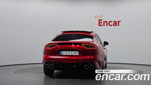 Kia Stinger из Кореи Encar