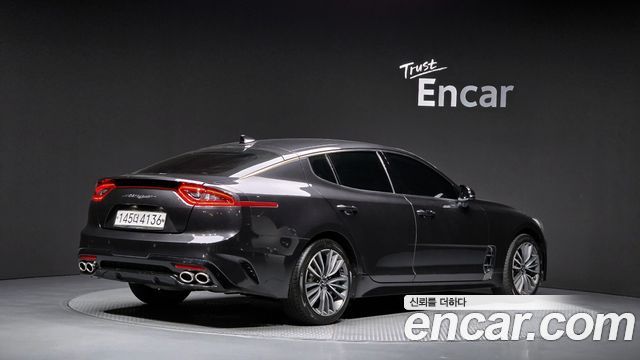 Kia Stinger из Кореи Encar