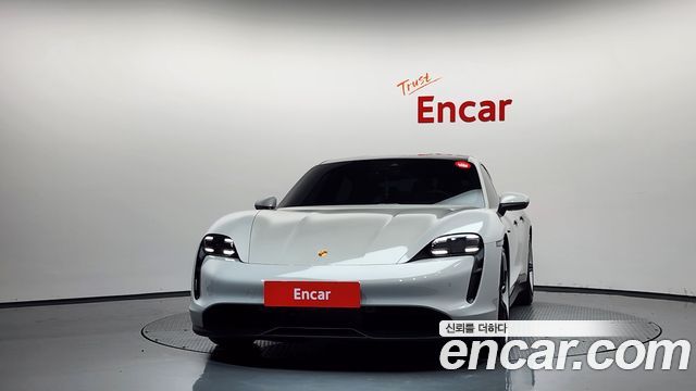 Porsche Taycan из Кореи Encar