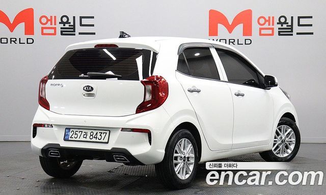 Kia morning из Кореи Encar