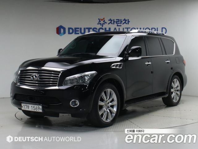 Infiniti QX из Кореи Encar