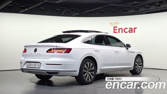 Volkswagen Arteon из Кореи Encar