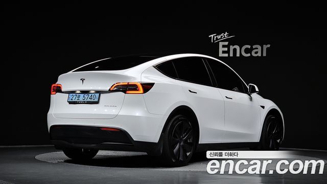 Tesla Model Y из Кореи Encar