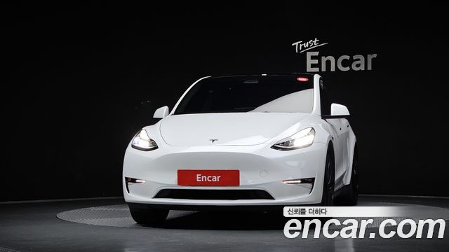 Tesla Model Y из Кореи Encar