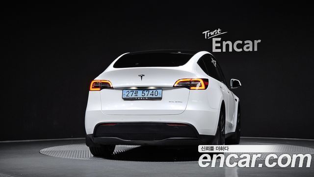 Tesla Model Y из Кореи Encar