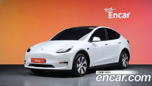 Tesla Model Y Long Range AWD — пробег 50 957 км — фото 1 из 5