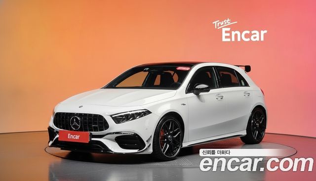 Mercedes-Benz A-Class AMG A45 S 4MATIC+ Hatchback — пробег 776 км — фото 1 из 5