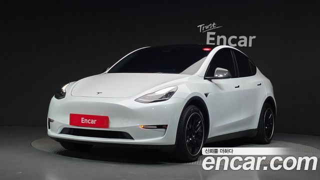 Tesla Model Y Long Range AWD — пробег 57 208 км — фото 1 из 5