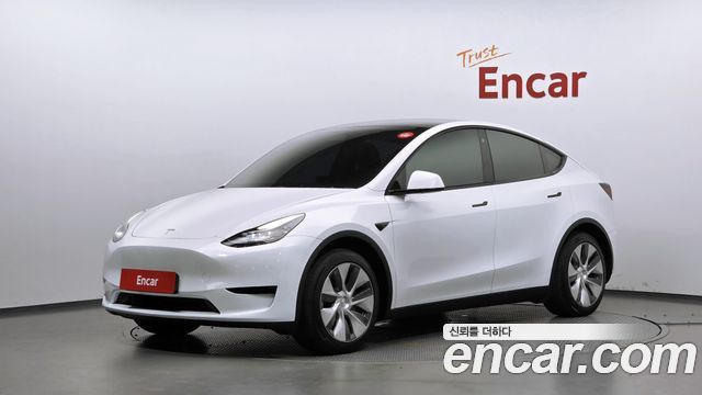 Tesla Model Y из Кореи Encar
