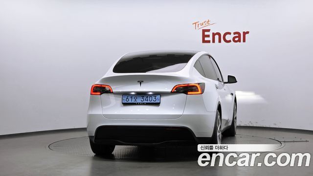 Tesla Model Y из Кореи Encar