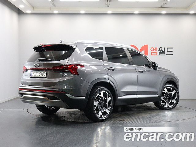 Hyundai Santafe Diesel 2.2 2WD Prestige — пробег 52 655 км — фото 4 из 5