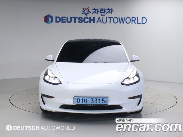 Tesla Model 3 из Кореи Encar