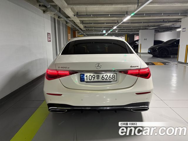 Mercedes-Benz S-Class S400L d 4MATIC — пробег 47 660 км — фото 4 из 5