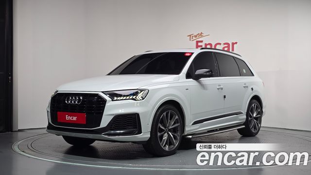 Audi Q7 50 TDI Quattro Premium — пробег 99 557 км — фото 1 из 5