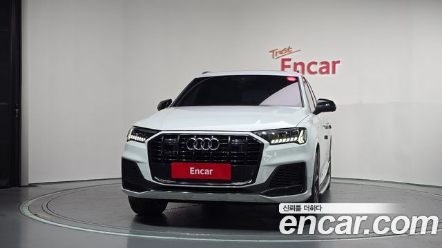 Audi Q7 50 TDI Quattro Premium — пробег 99 557 км — фото 3 из 5