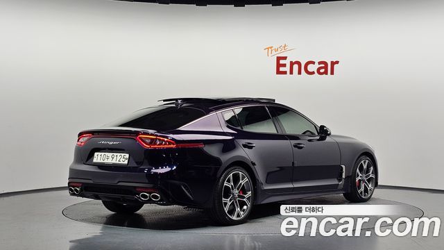 Kia Stinger из Кореи Encar