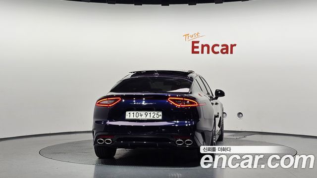 Kia Stinger из Кореи Encar