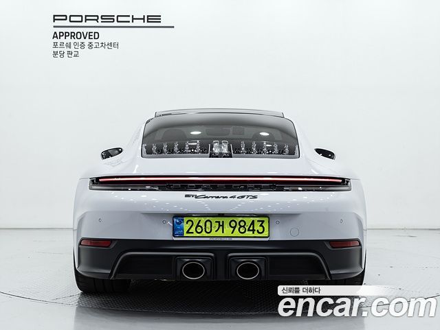 Porsche 911 Carrera 4 GTS — пробег 5 280 км — фото 4 из 5