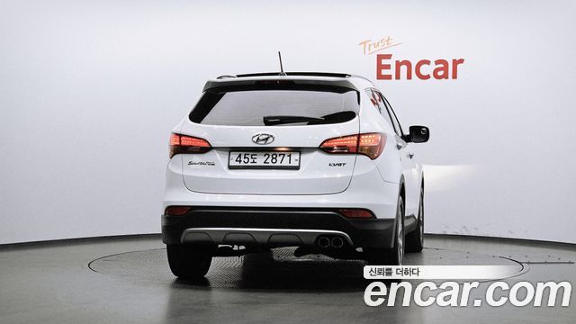 Hyundai Santafe Diesel(e-VGT) 2.0 2WD Premium — пробег 127 892 км — фото 4 из 5