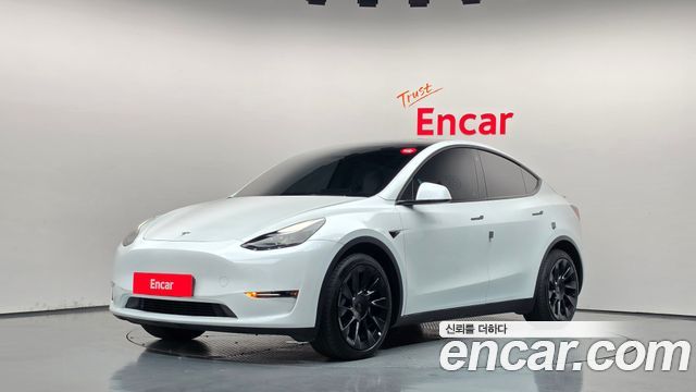 Tesla Model Y Long Range AWD — пробег 50 543 км — фото 1 из 5