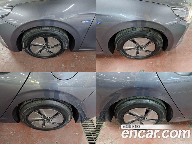 Hyundai Ioniq из Кореи Encar