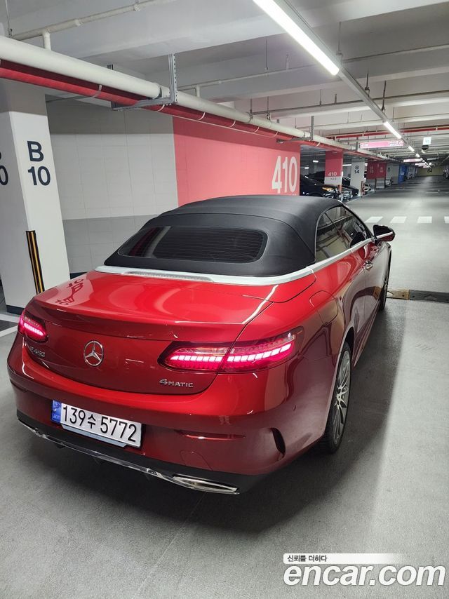Mercedes-Benz E-Class E450 4MATIC Cabriolet — пробег 14 000 км — фото 5 из 5