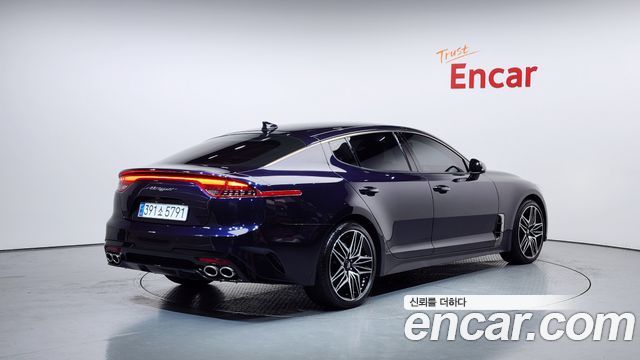 Kia Stinger из Кореи Encar