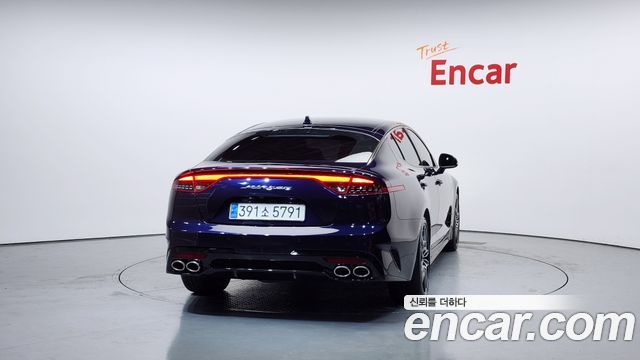 Kia Stinger из Кореи Encar