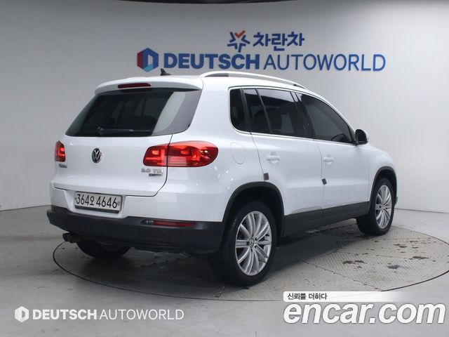 Volkswagen Tiguan из Кореи Encar
