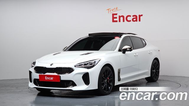 Kia Stinger из Кореи Encar