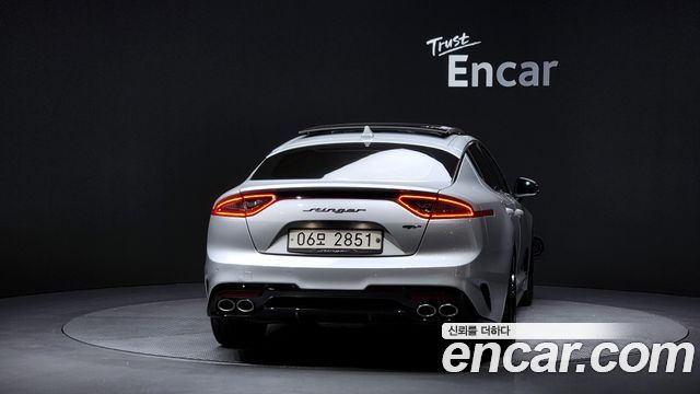Kia Stinger из Кореи Encar