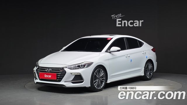 Hyundai AVANTE из Кореи Encar