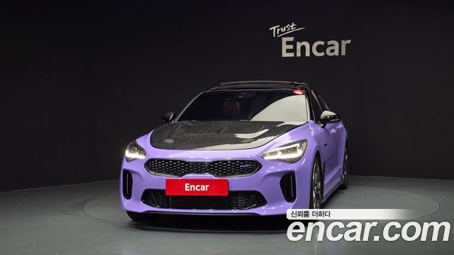 Kia Stinger из Кореи Encar