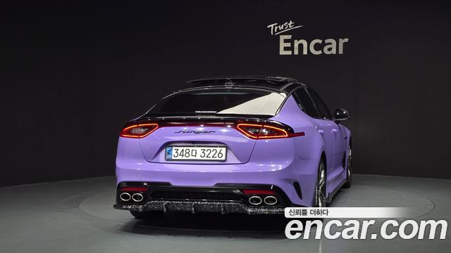Kia Stinger из Кореи Encar