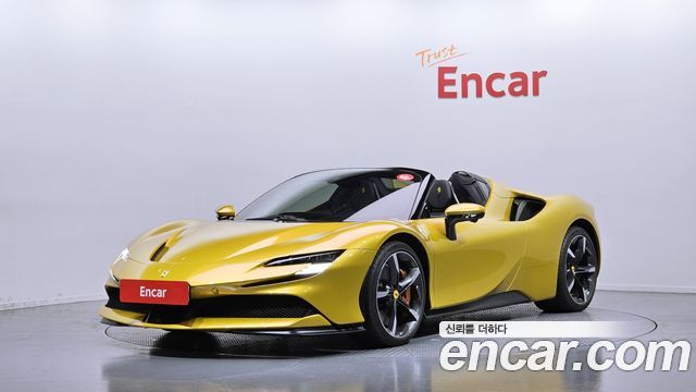 Ferrari SF90 из Кореи Encar