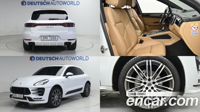 Porsche Macan из Кореи Encar