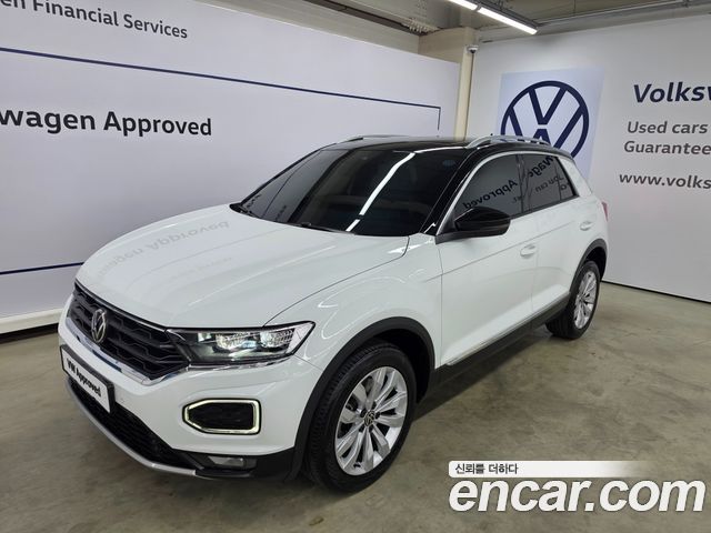 Volkswagen T-Roc из Кореи Encar