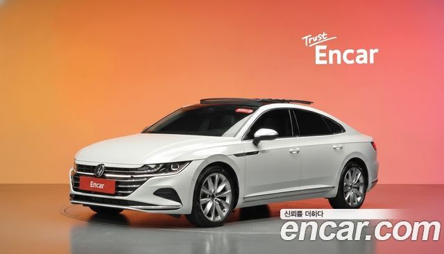 Volkswagen Arteon из Кореи Encar