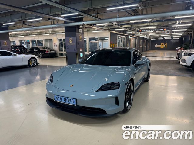 Porsche Taycan из Кореи Encar